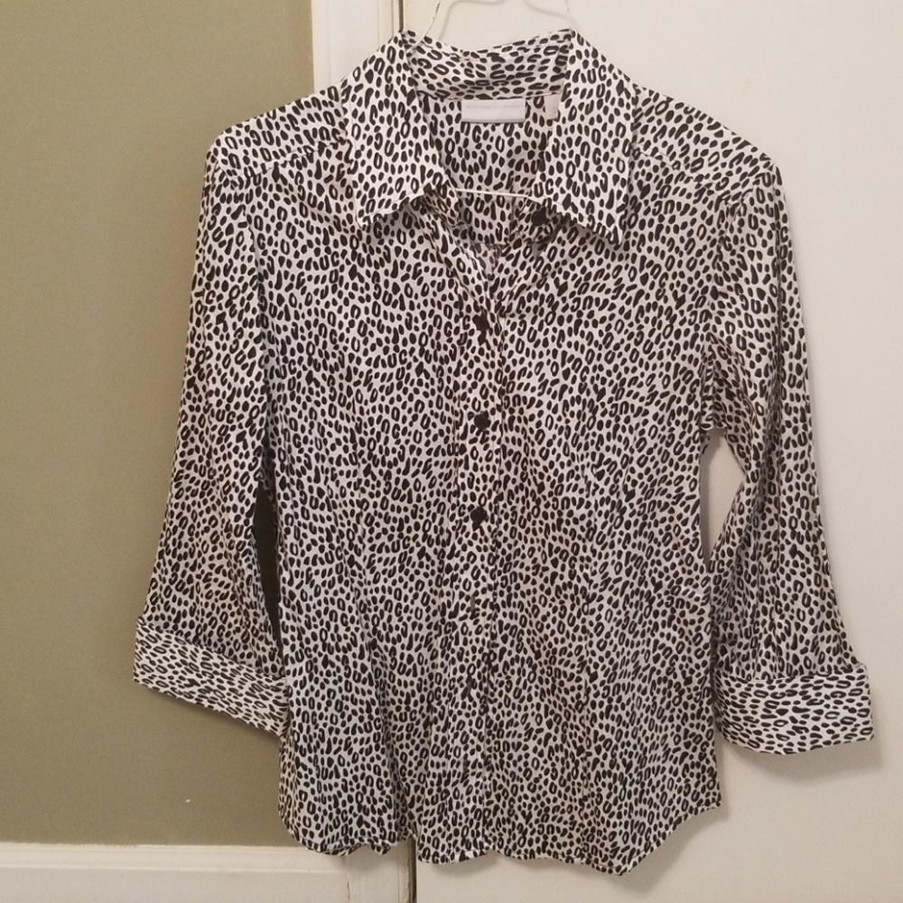 NY&Company button down 3/4 sleeve with cuff